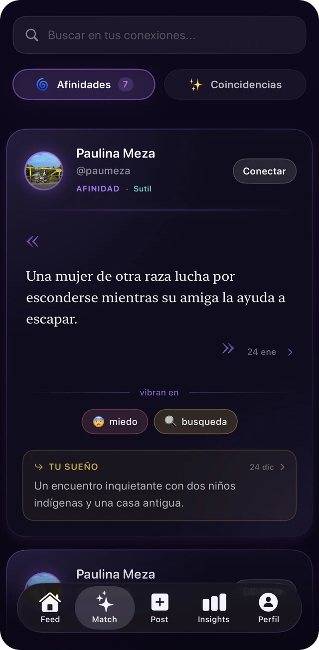 SenseDreams App Screenshot 2